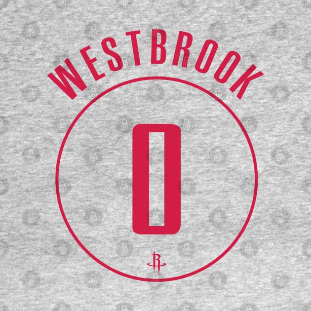 Russell Westbrook Name and Number by Legendary